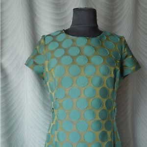 Boden Spot Jacquard Dress